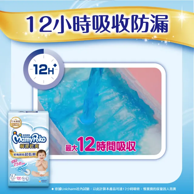 【滿意寶寶】瞬潔乾爽(新升級)/療癒舒心(新上市)紙尿褲S-XXL/箱 (2箱組)