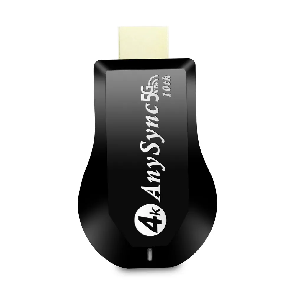 【DW 達微科技】第十代AnySync尊榮款4K四核心雙頻5G全自動無線影音電視棒(附4大好禮)