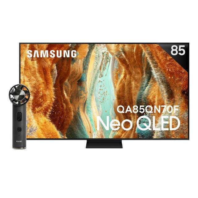 【Samsung 三星】85型 4K Neo QLED 144Hz Mini LED AI智慧顯示器 85QN70F 壁掛安裝(QA85QN70FAXXZW)