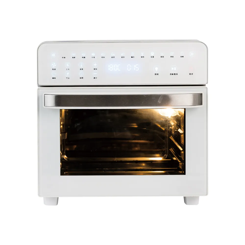 【SANSUI 山水】15L旋風溫控智能氣炸烤箱 全配組 (SAF-588)氣炸鍋/吐司機/果乾機/大容量/安全斷電/99購物節