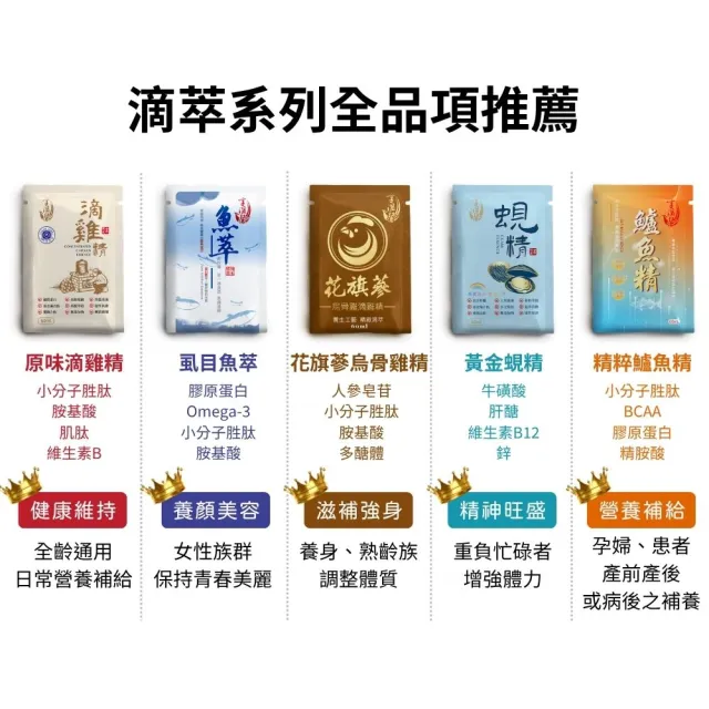 【享溫馨】養生滴雞精 精粹鱸魚精經濟組 共60包_60ml包(享溫馨 饗城 滴雞精 魚精 鱸魚 養生)