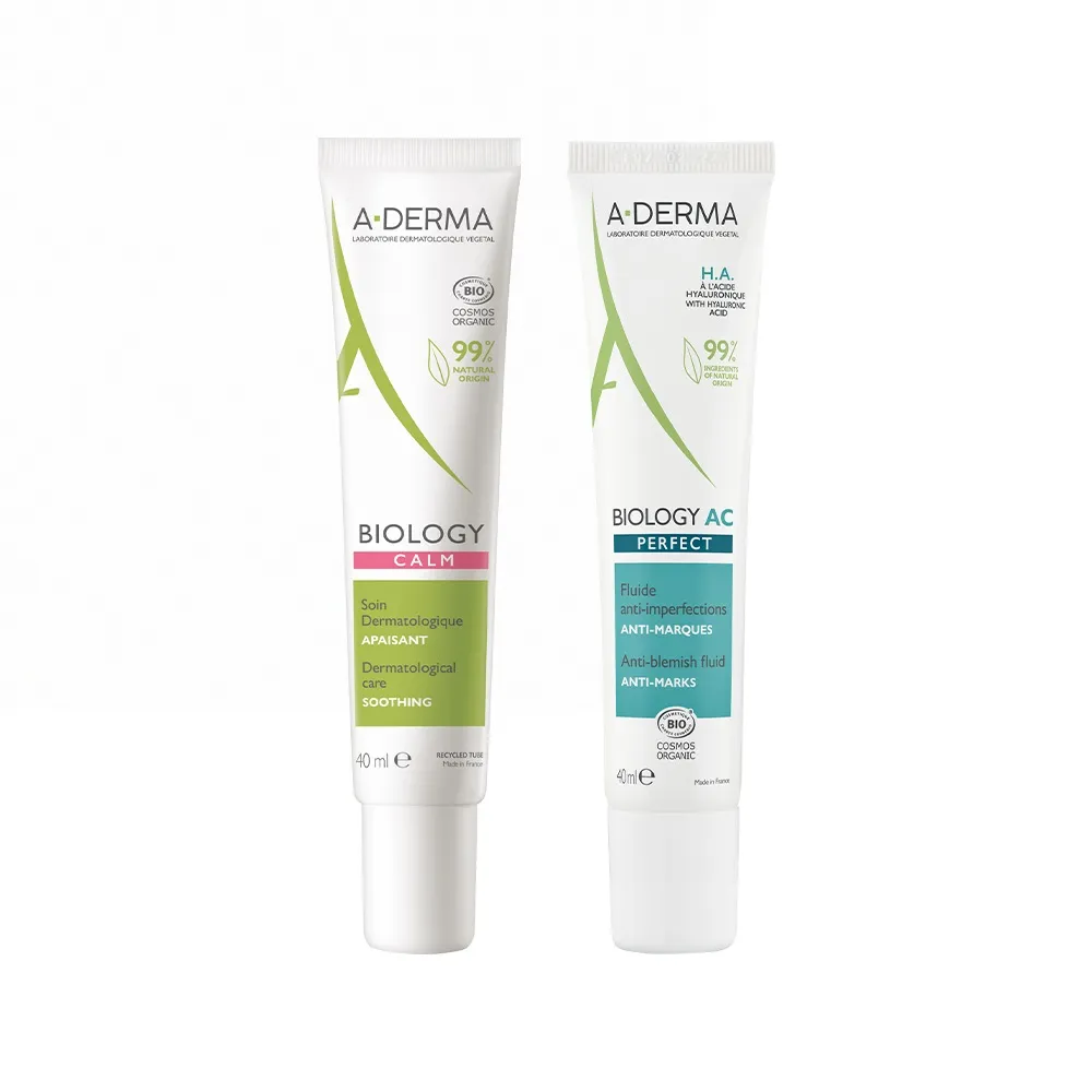 【A-DERMA 艾芙美】官方直營 新葉養膚精華乳40ml(舒敏/控油煥膚)