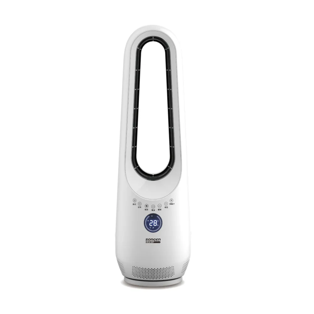 【SONGEN 松井】石墨烯無葉直立式四季冷暖氣機/電暖器/DC扇/循環扇(SG-215ACW)