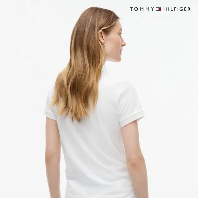 【TOMMY HILFIGER】官方旗艦館Slim Script Logo Polo 裸色