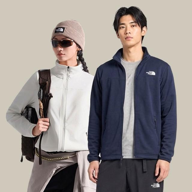 【The North Face】線上獨家款｜男女款立領抓絨保暖外套 (多款任選)