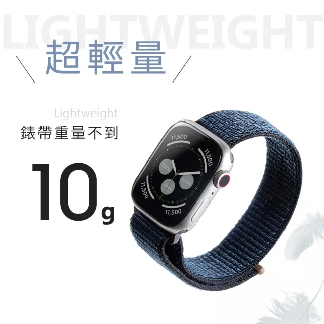 【General】Apple Watch S11/10/9/8/7/6/5/4/3/2/1系列 運動錶帶 舒適透氣(手錶 錶帶)