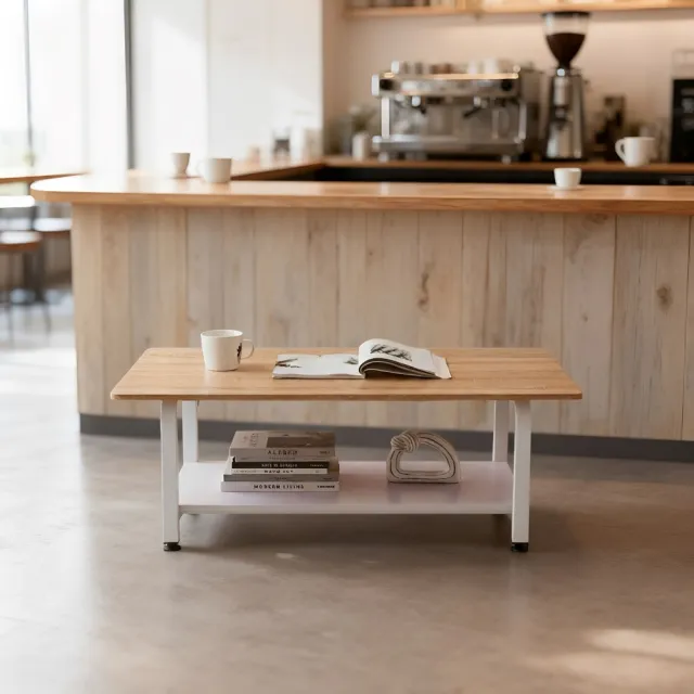 【MINE 家居】茶几  80x50x45CM 客廳桌 雙色選購(茶几 客廳桌 餐桌)