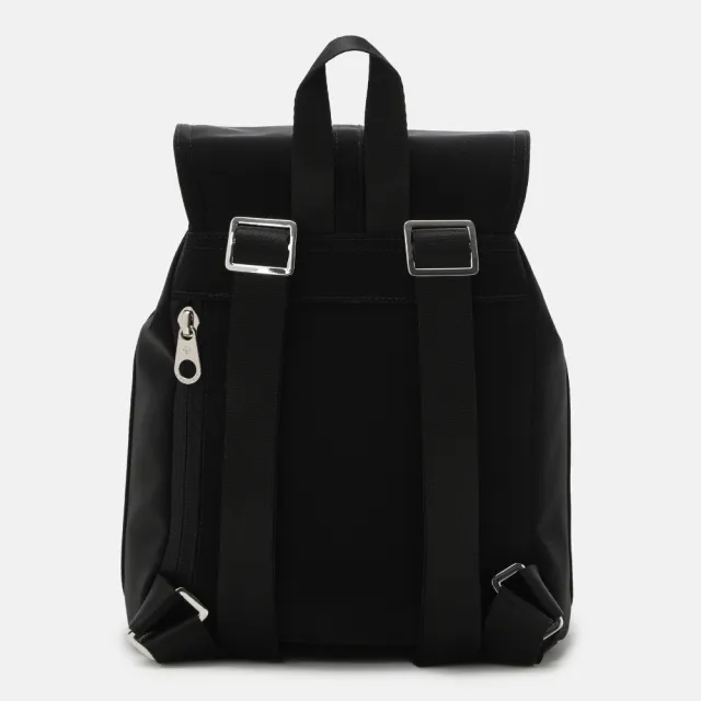 【DESCENTE】小後背包 運動包 旅行小包 WOMENS MINI HOOD BACKPACK 7L 黑 SR322UBP71-BLK0