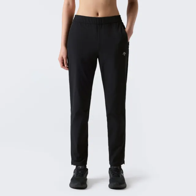 【DESCENTE】長褲 女 運動褲 快排 WOMENS PANTS 黑 SR322PPT81-BLK0