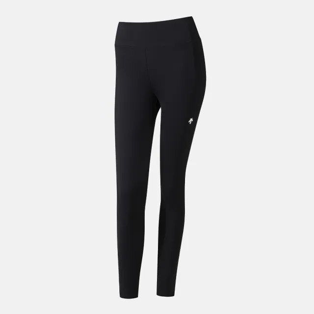 【DESCENTE】緊身長褲 女 運動褲 瑜珈 WOMENS BREEZESKIN 9.5-LENGTH LEGGINGS 黑 SR322PKL71-BLK0