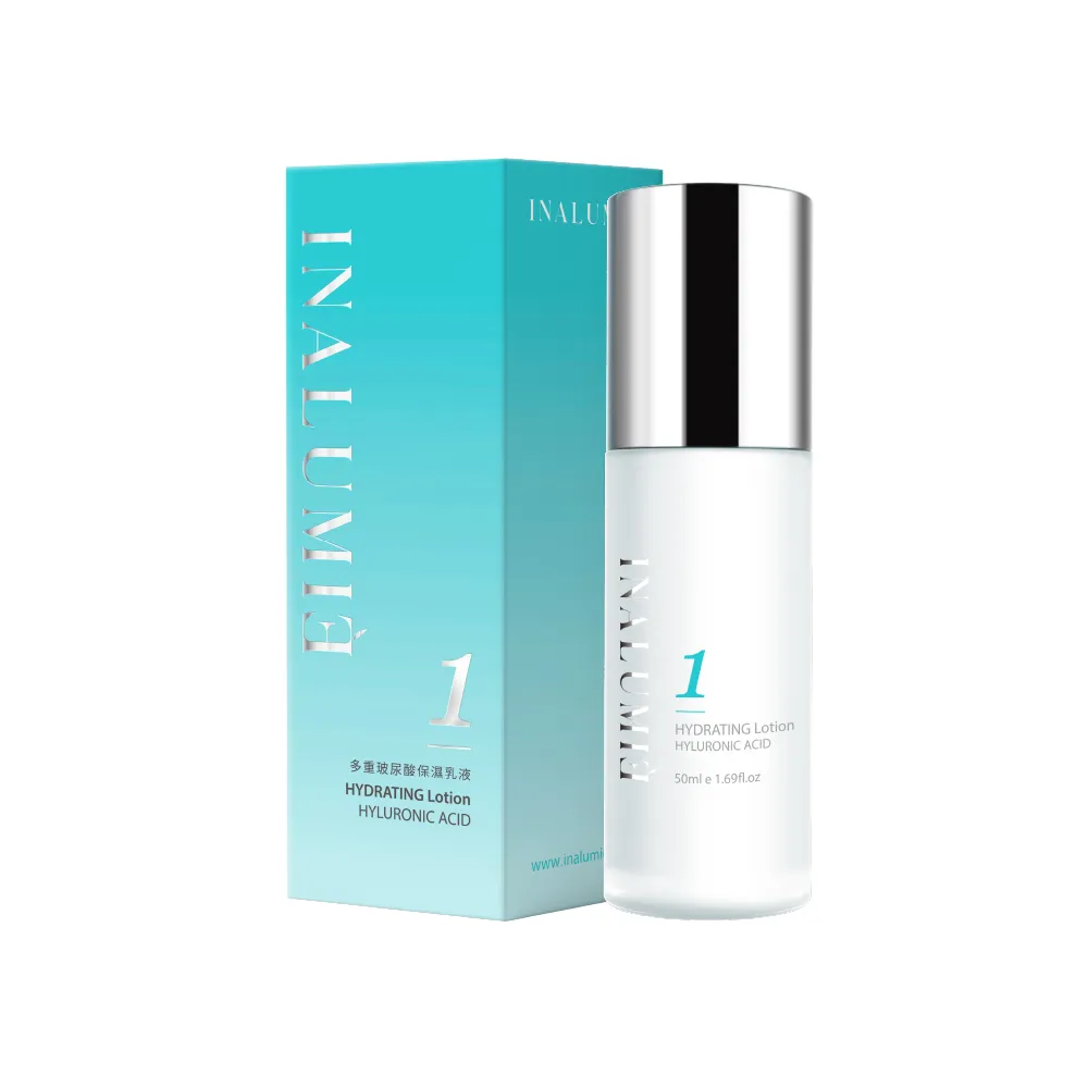 【INALUMIE 芙木之光】多重玻尿酸保濕乳液x1瓶(50ml/瓶、專利二裂酵母、多重玻尿酸、B5)