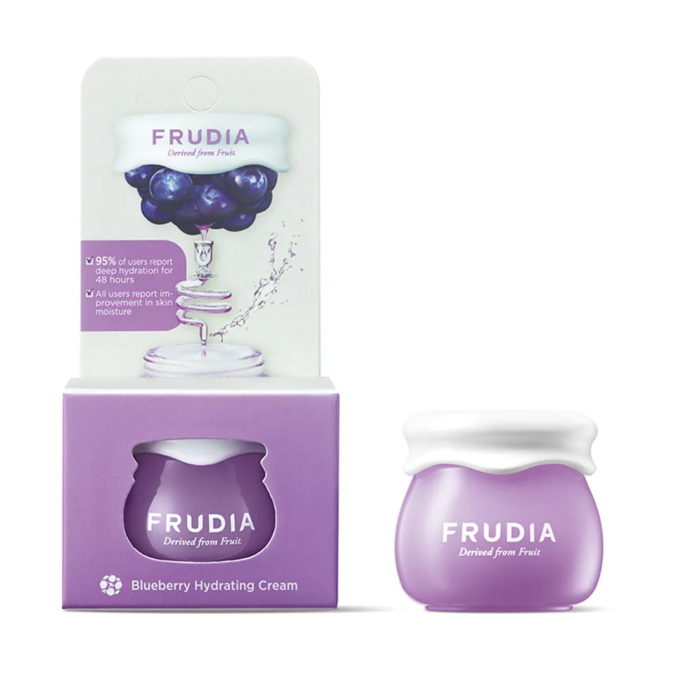 【FRUDIA】望莓止渴 藍莓補水凝霜10g(冠軍保濕凝霜/48小時持續補水)