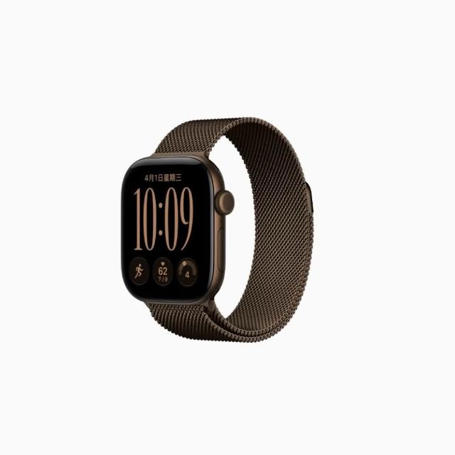 【Apple】Apple Watch S12 GPS 42mm(鋁金屬錶殼配米蘭錶環)