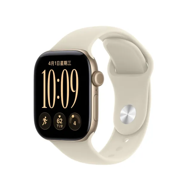 【Apple】Apple Watch S12 GPS 42mm(鋁金屬錶殼配橡膠錶帶)