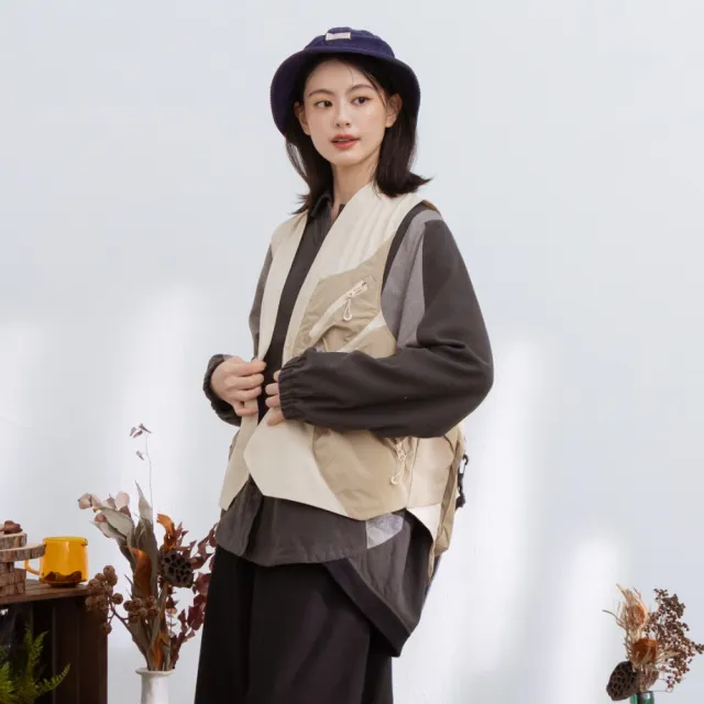 【MOSS CLUB】戶外露營多功能機能背心 綠 卡(魅力商品)