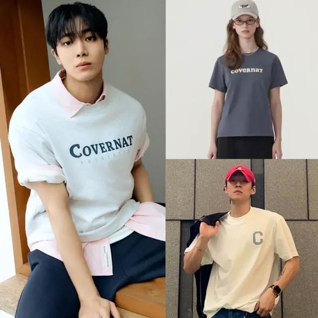 【COVERNAT】男女款- Logo短袖T恤(多色任選)