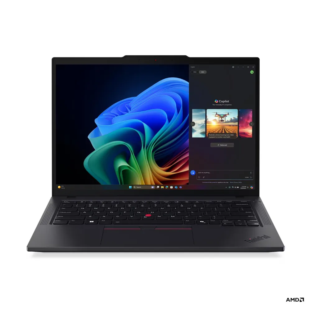 【ThinkPad 聯想】+27型螢幕★14吋Ryzen AI 7 PRO-350 商用輕薄筆電(T14 G6/16G/512G/W11P/3年保)