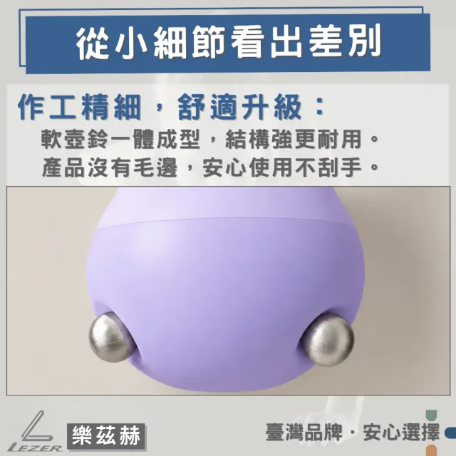【LEZER】8公斤 軟式壺鈴(安全軟殼 保護地板 環保材質)