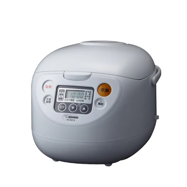 【ZOJIRUSHI 象印】10人份*黑金剛微電腦電子鍋(NS-WAF18)
