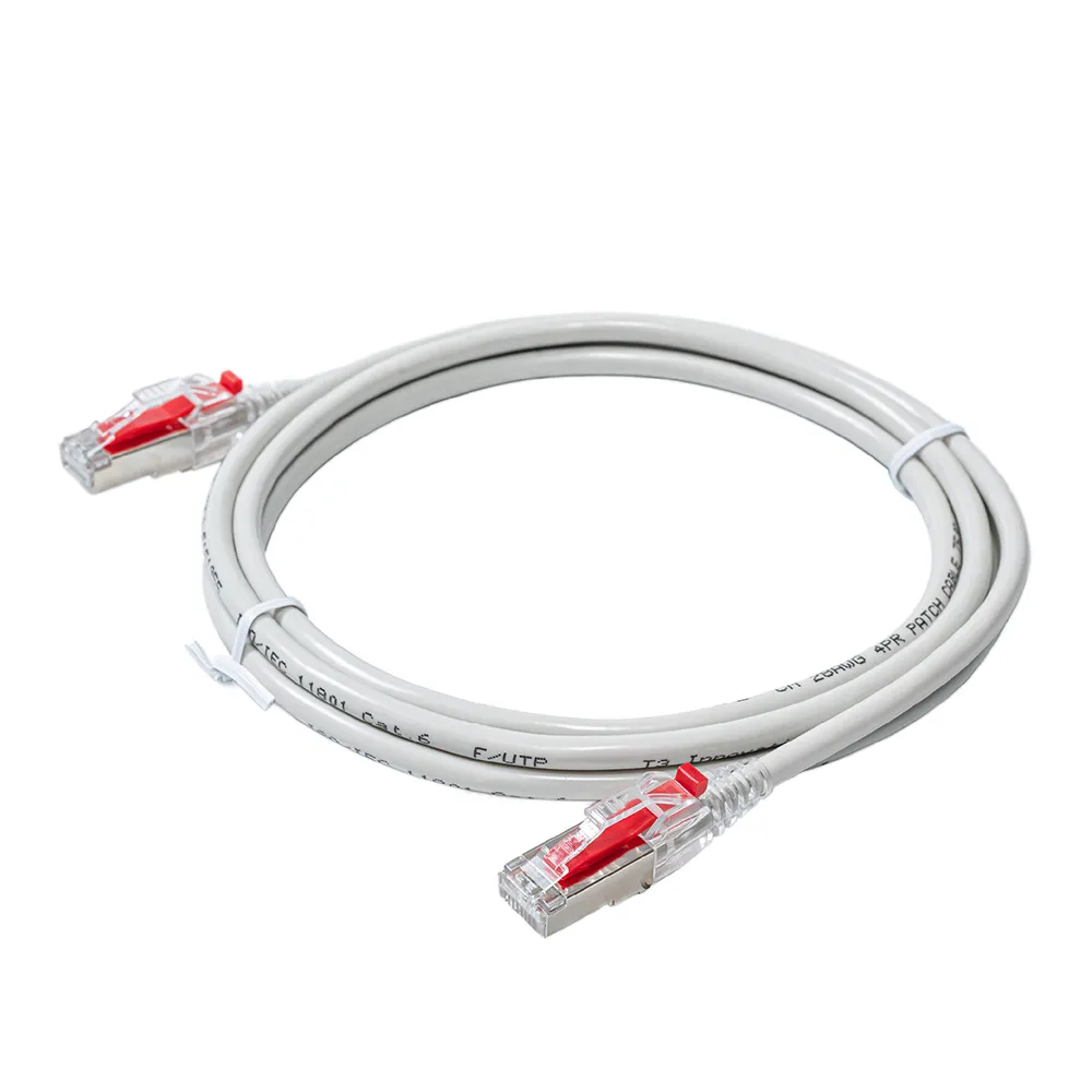 (美國T3) 網路線 5M 防插拔  28AWG 極細超高速 CAT6 F/UTP(跳線 CAT6 FUTP)