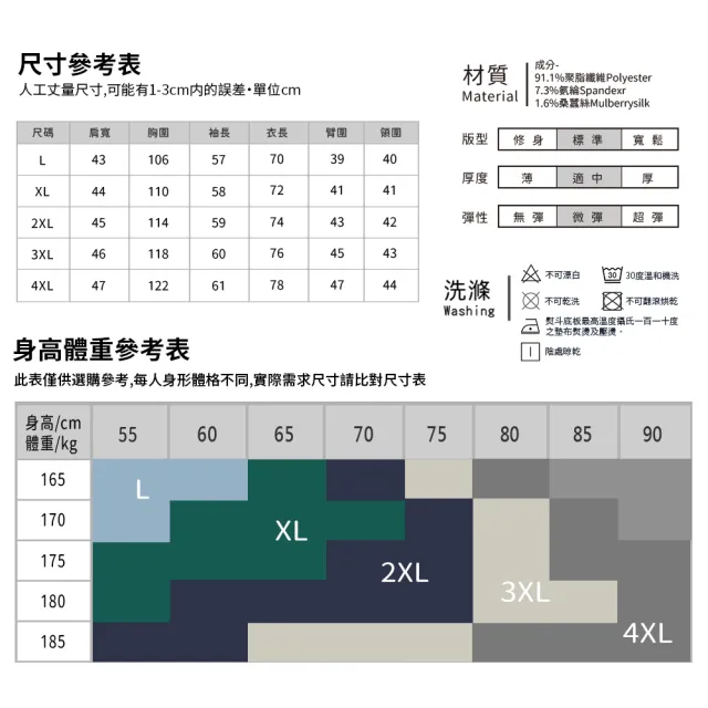 【Billgo】高級光澤感「無痕免整燙」蠶絲光澤商務長袖襯衫 修身宴會長袖上衣 (L-4XL/90kg可)
