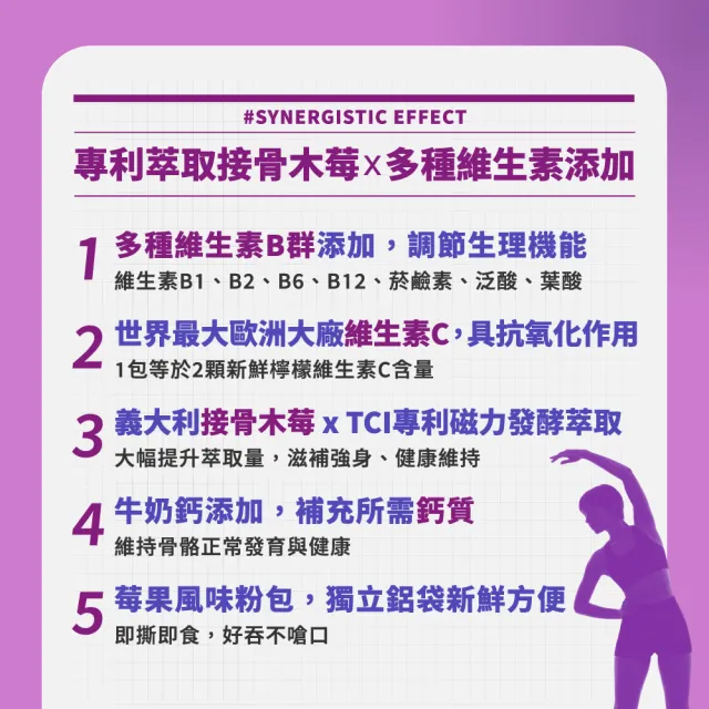 【BTP】接骨木莓綜合維他命粉包4盒(3g*30入/盒/維生素C/多種微量元素/調整體質/換季溫差變化時最佳防護)