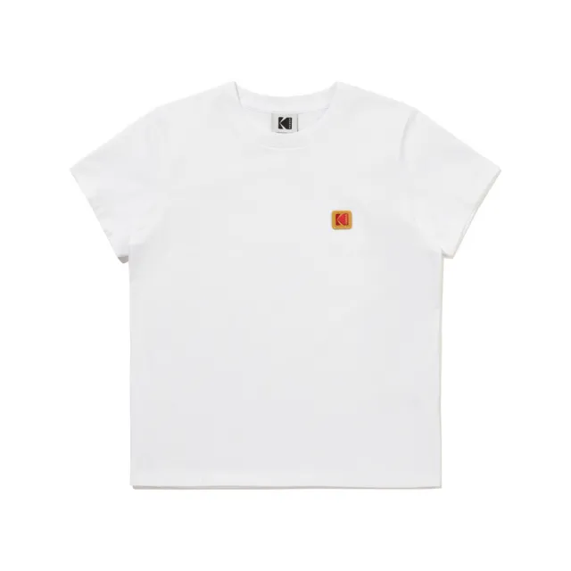 【KODAK Apparel】官方旗艦館 柯達 女款 短袖T恤 涼感 經典Askin WHITE 白色 金惠奫同款 / KB602004WHT