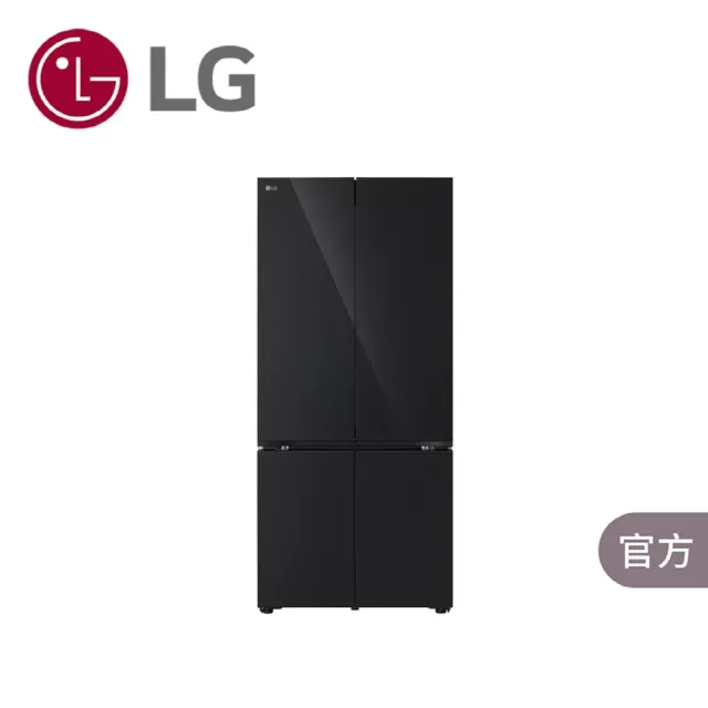 【LG 樂金】家電快配619公升一級 智慧變頻四門冰箱(GV-NB61BG)