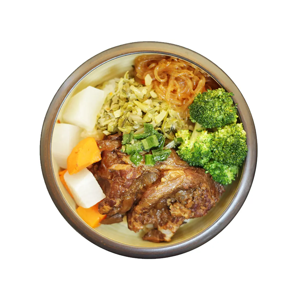 【禾記】招牌紅燒豬嫩骨9包(250g±10%/固形物110g)