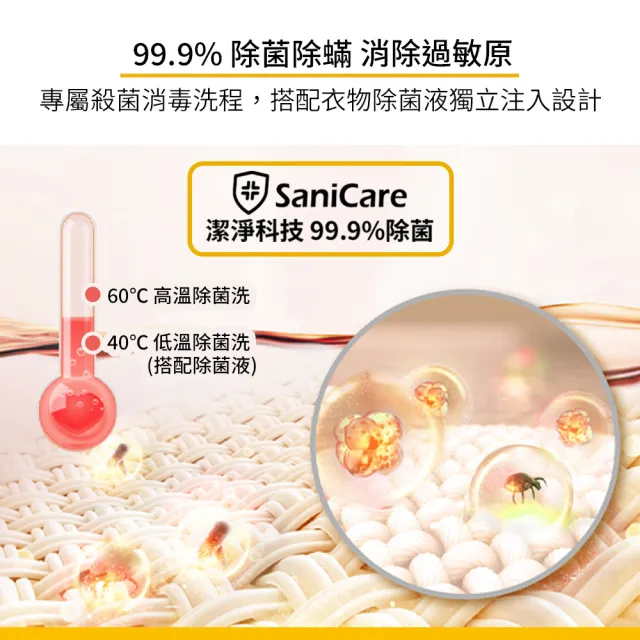 【Whirlpool 惠而浦】Essential Clean 10.5公斤 滾筒洗衣機 (FWEB10501BW)