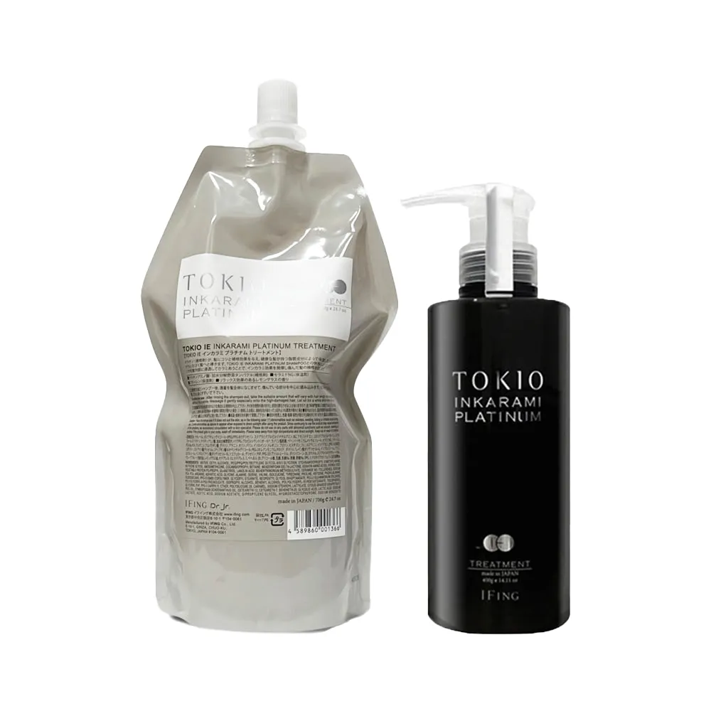 【TOKIO IE 京喚羽】喚羽凝脂超值組-喚羽凝脂400ml+補充包700ml(護髮/受損髮/一般髮適用/公司貨)
