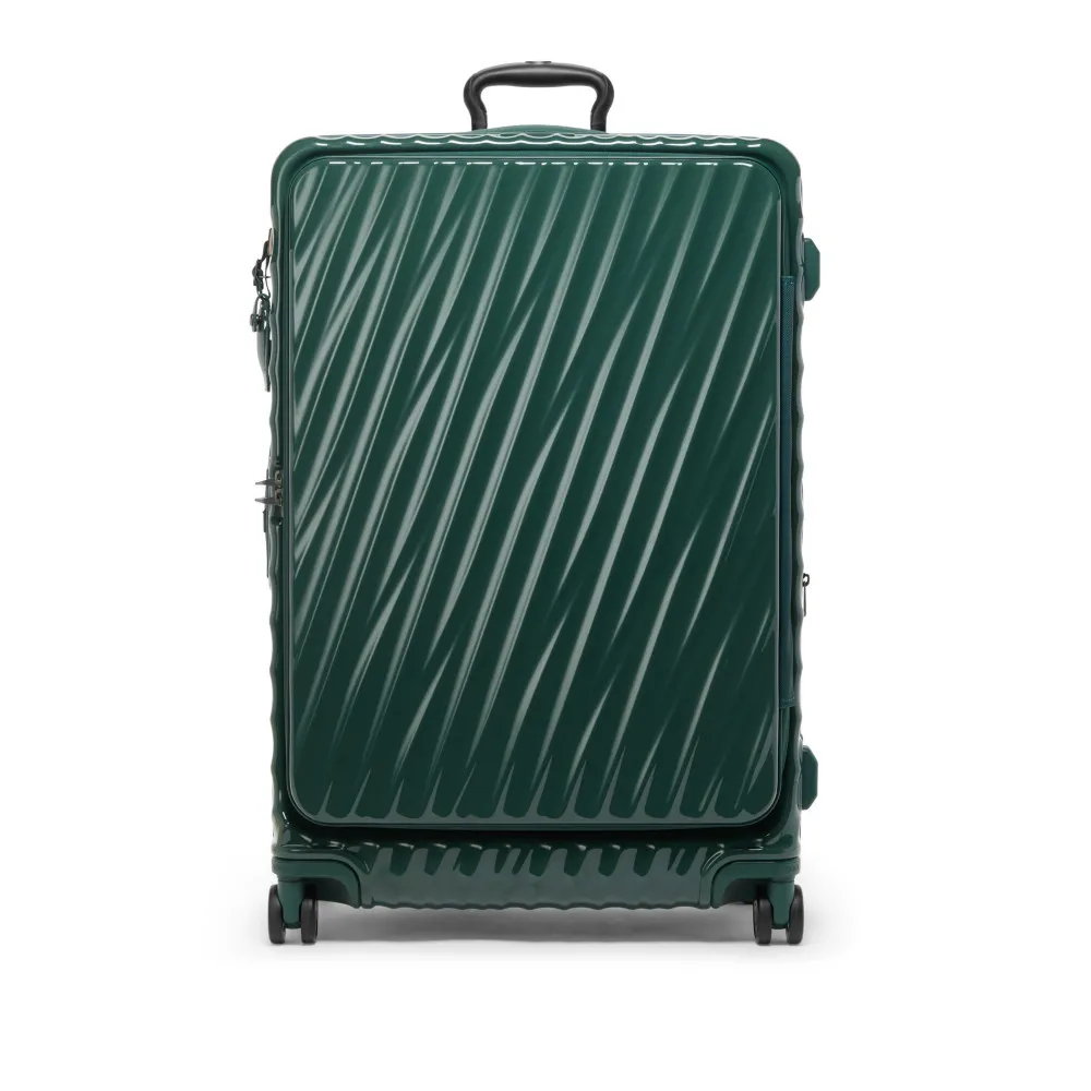 【TUMI】19 Degree Front Access 29 吋大型前開式可擴展託運行李箱 - 深松