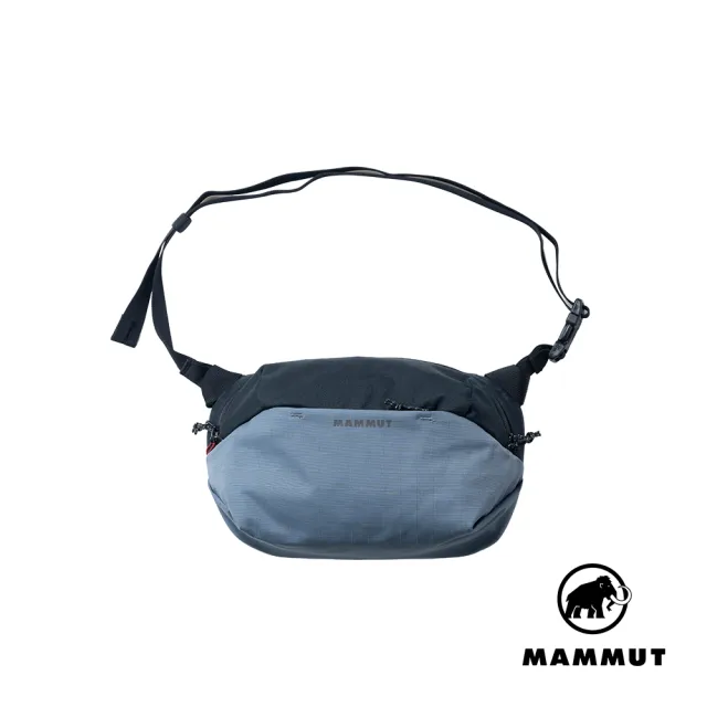【Mammut 長毛象】Alto Waistpack 4 4L 防潑水可拆式隨身腰包 地層灰藍 #2810-01510
