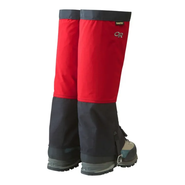 【Outdoor Research】福利品 中性款 Crocodile GORE-TEX 經典鱷魚防水綁腿 61572/243118 0413紅黑
