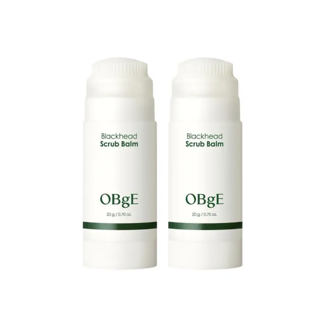 【OBgE】茶樹控油去黑頭粉刺清潔-20g*2入組