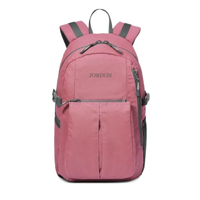 【JORDON 橋登】20L大容量休閒登山背包(輕量/防撥水/健行/旅遊/後背包/登頂包/附防雨罩)