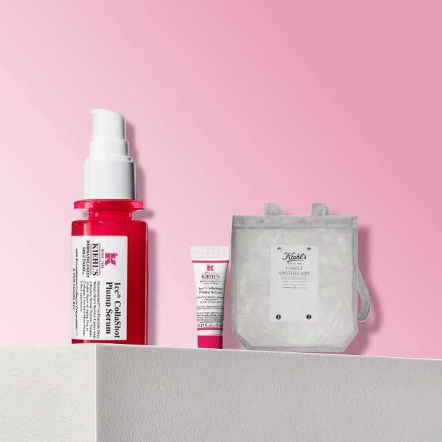 【Kiehl’s 契爾氏】官方直營 RHC+膠原快充精華30ml (契爾氏澎澎瓶/抗老/蘋果肌/法令紋/淚溝/年輕)