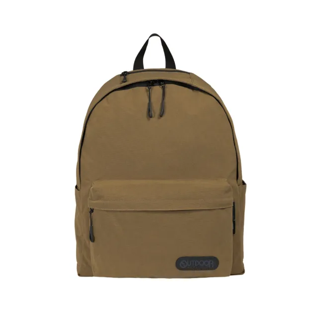 【OUTDOOR】雙11 極簡風尚15.6吋電腦後背包-淺褐色 OD263107BE