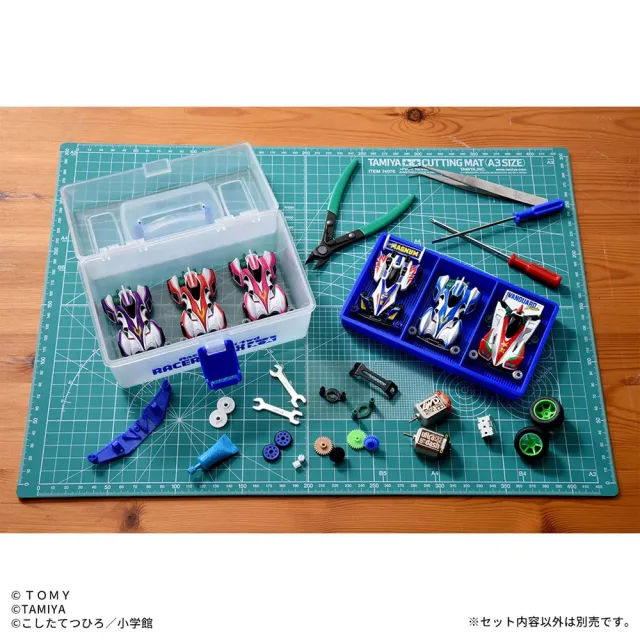 【TOMICA】無極限 迷你四驅車 賽車手收納盒(附車)