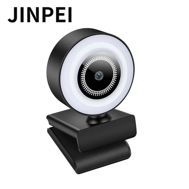 【JINPEI 錦沛】2K QHD解析度 自動補光 美顏 網路視訊攝影機 視訊鏡頭  Webcam(JW-03W)