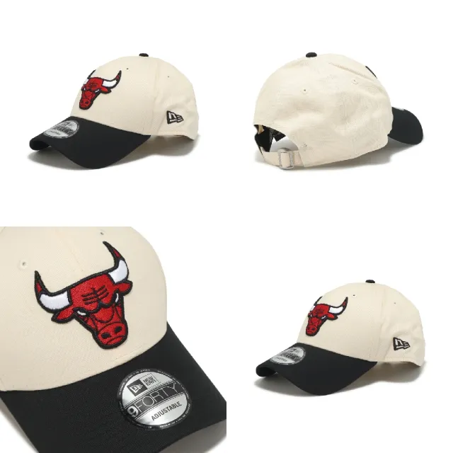 【NEW ERA】棒球帽 940 Color Block Bulls 芝加哥公牛 奶油 黑 NE60771883