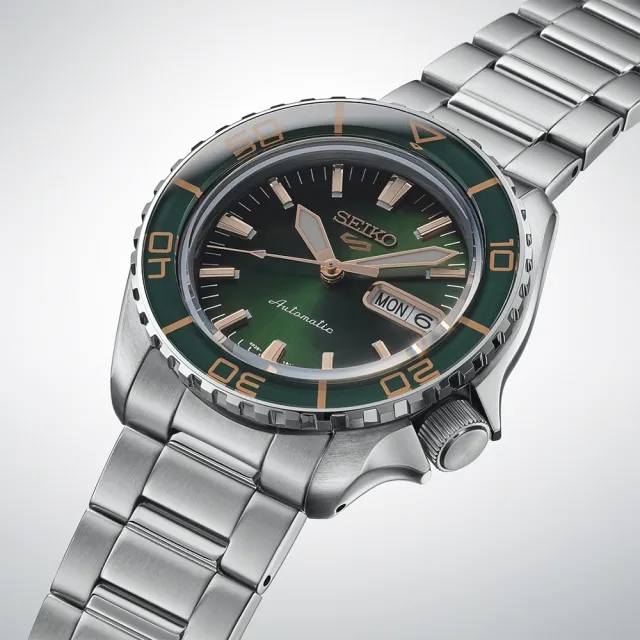 【SEIKO 精工】5 Sports SKX 經典運動設計機械錶-42.5mm 錶 生日禮 送禮(HDB005/4R36-16D0G)