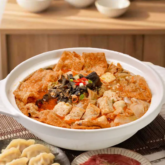 【林聰明】沙鍋菜 2100gx3包 (嘉義70年老店 免排隊直送/年菜預購/圍爐火鍋湯底/大白菜沙茶/冷凍宅配)