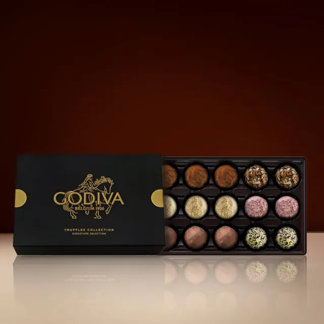 【GODIVA】松露巧克力15顆裝(生日禮、情人節、雙11、1111)