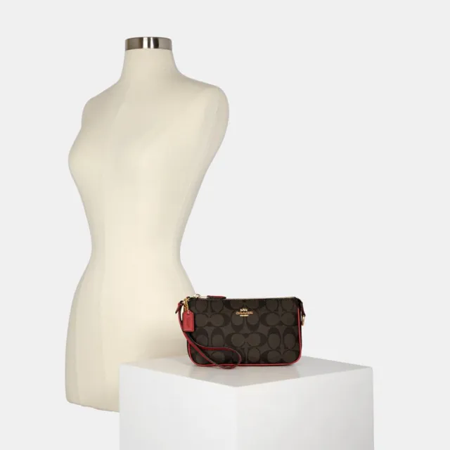 【COACH】蔻馳官方直營 NOLITA 19 經典 SIGNATURE 手袋 手拿包 斜背包 單肩包-2色任選(C3308/CDC37)