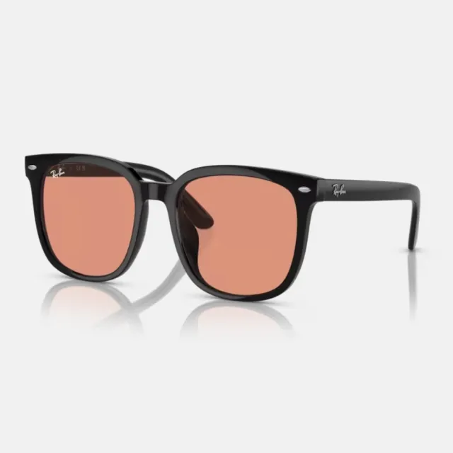 【RayBan 雷朋】方形膠框抗UV太陽眼鏡(RB4401D-601/87、601/71、601/85、601/74、601/72 57mm)