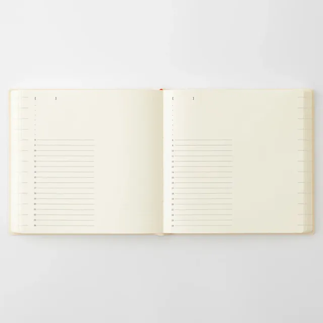 【MIDORI】《2027 年 MD Notebook Diary 一期一會》A5 方形