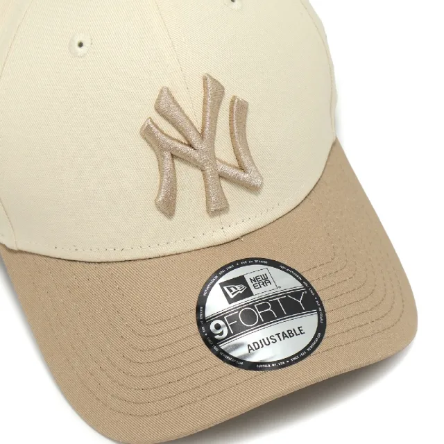 【NEW ERA】棒球帽 940 Color Block Yankees 紐約洋基 奶油 焦糖 NE60771836