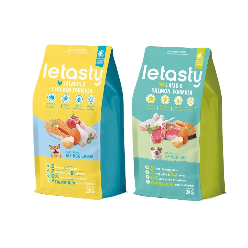 【letasty 鮮樂嚐】成幼犬/熟齡犬 高纖低脂適口性配方2kg(腸胃健康 益生菌 蝦紅素 酵素)