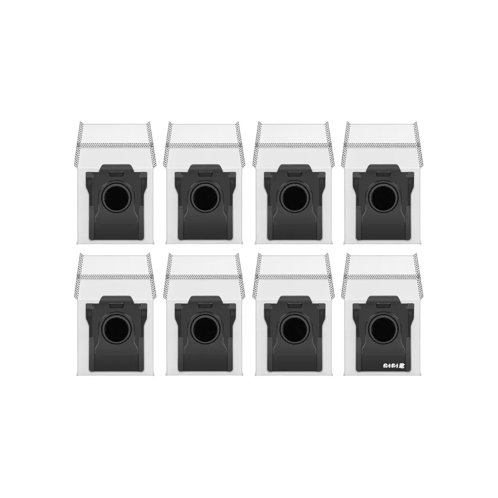 【刷刷君】Dreame追覓 X50/ X40/ X30/ L40/ L30/ L10s Pro Ultra 掃地機副廠耗材配件(活性碳集塵袋 8入組)